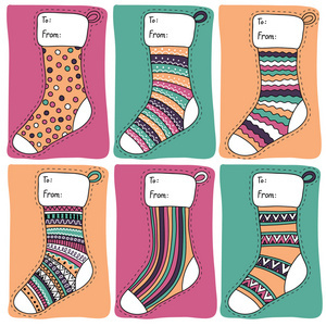 圣誕樹的矢量發生器。松樹和裝飾品的變化