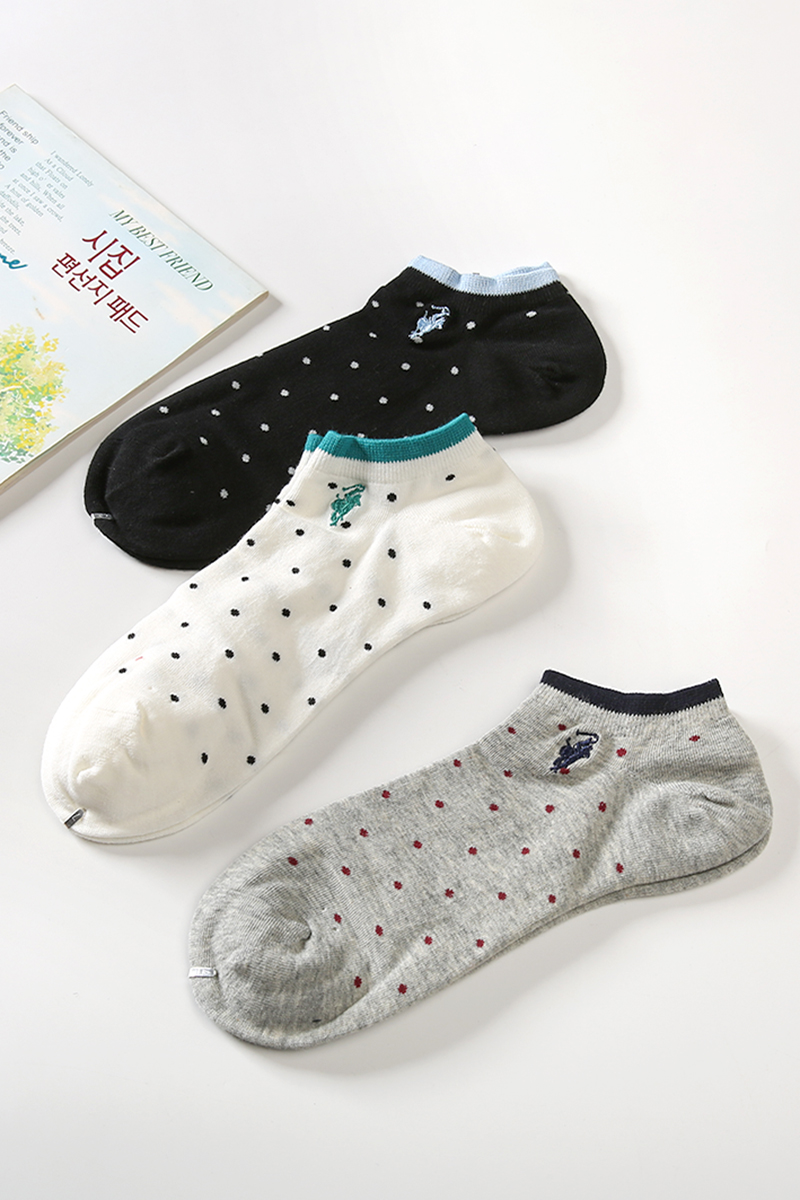 船襪女夏季薄款棉質(zhì)吸汗透氣防臭低邦襪運動休閑淺口襪子POLO短襪
